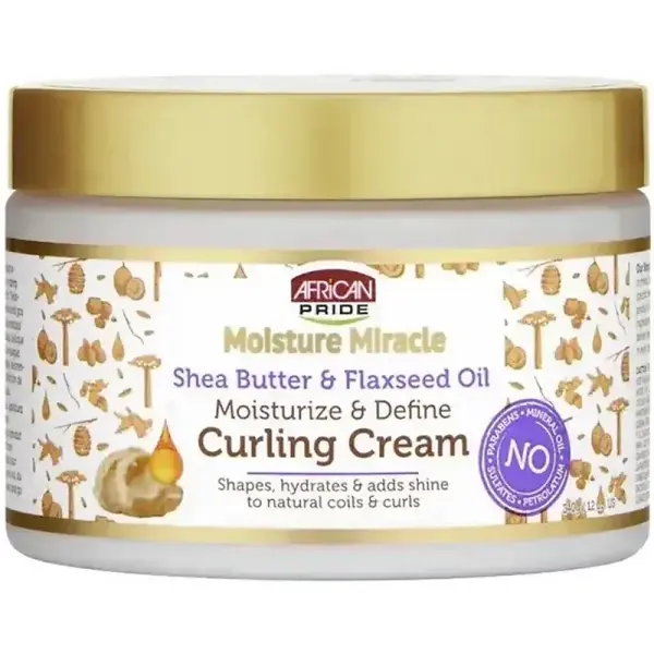 African Pride Curling Cream – Crème Hydratante & Définissante pour Boucles