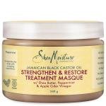 SheaMoisture Jamaican Black Castor Oil Strengthen & Restore Masque – Masque Fortifiant & Réparateur