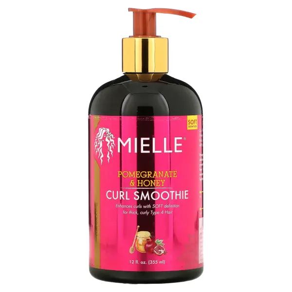 Mielle Pomegranate & Honey Curl Smoothie – Crème Hydratante & Définissante pour Boucles