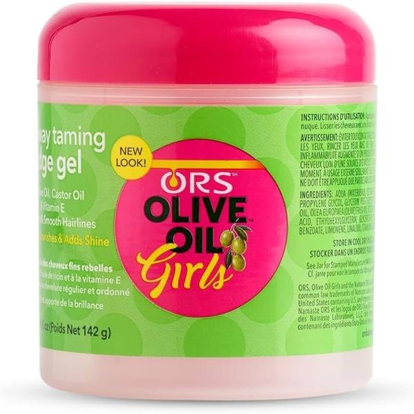 ORS Olive Oil Girls Fly-Away Taming Edge Gel – Gel Fixateur pour Baby Hair & Cheveux Rebelles