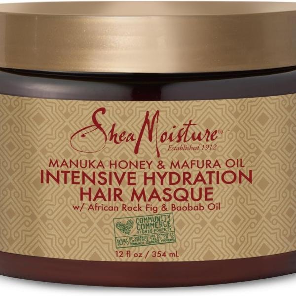 SheaMoisture Manuka Honey & Mafura Oil Intensive Hydration Hair Mask – Masque Capillaire Hydratation Intense