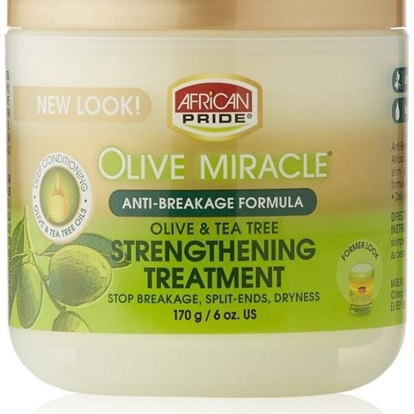 african pride olive miracle strengthening treatment African Pride Olive Miracle Strengthening Treatment – Soin Fortifiant & Réparateur