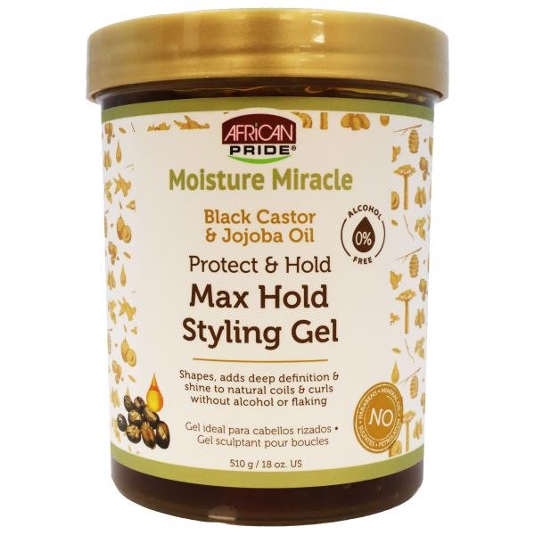 African Pride Max Hold Gel Coiffant – Max Hold Styling Gel