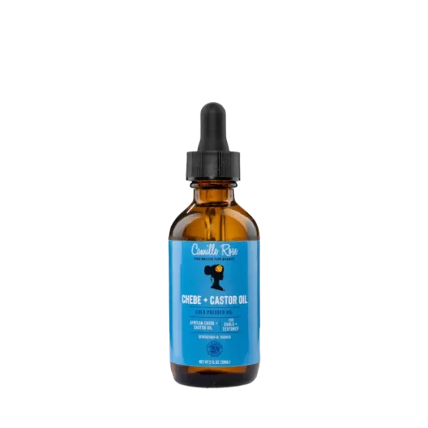 Camille Rose Black Castor Oil & Chébé Repair Pure Strengthening Oil – Huile Fortifiante & Réparatrice