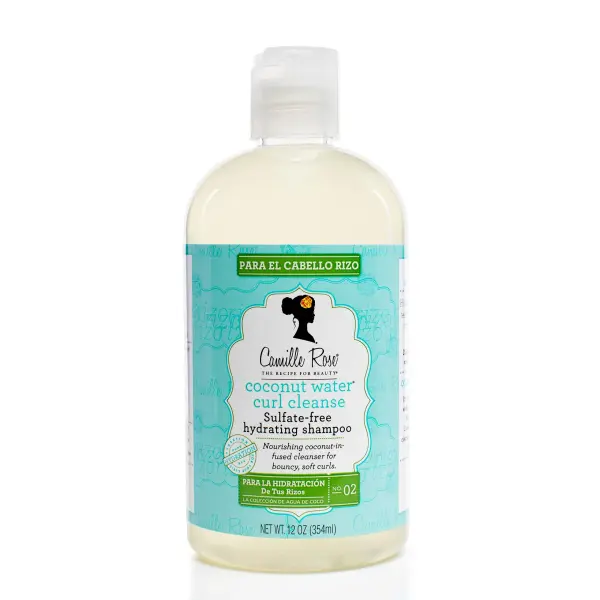 Camille Rose Coconut Water Curl Cleanse – Shampooing Hydratant Sans Sulfates