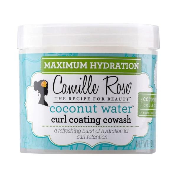 Camille Rose Coconut Water Curl Coating Co-Wash – Co-Wash Hydratant & Nettoyant Doux