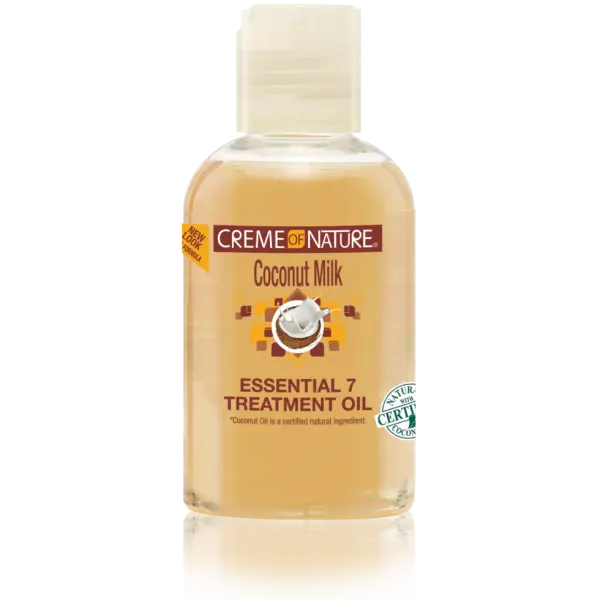 Crème of Nature Coconut Milk Essential 7 Treatment Oil – Huile de Soin 7-en-1 au Lait de Coco