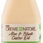 Crème of Nature Aloe & Black Castor Oil Anti-Breakage Leave-In – Soin Sans Rinçage Anti-Casse
