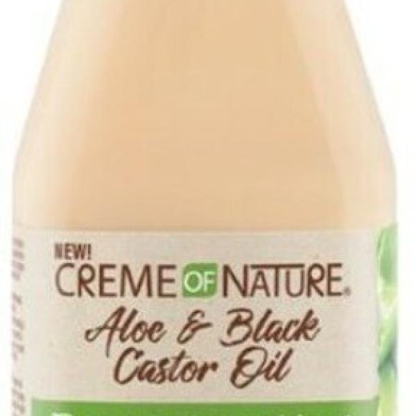 Crème of Nature Aloe & Black Castor Oil Anti-Breakage Leave-In – Soin Sans Rinçage Anti-Casse