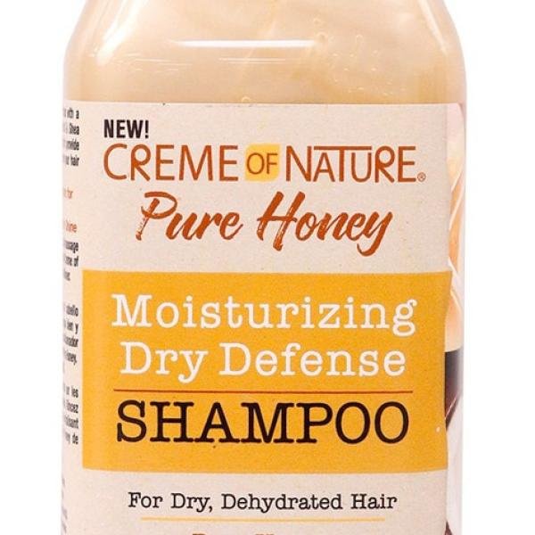 Crème of Nature Pure Honey Moisturizing Dry Defense Shampoo – Shampooing Hydratant Anti-Sécheresse au Miel
