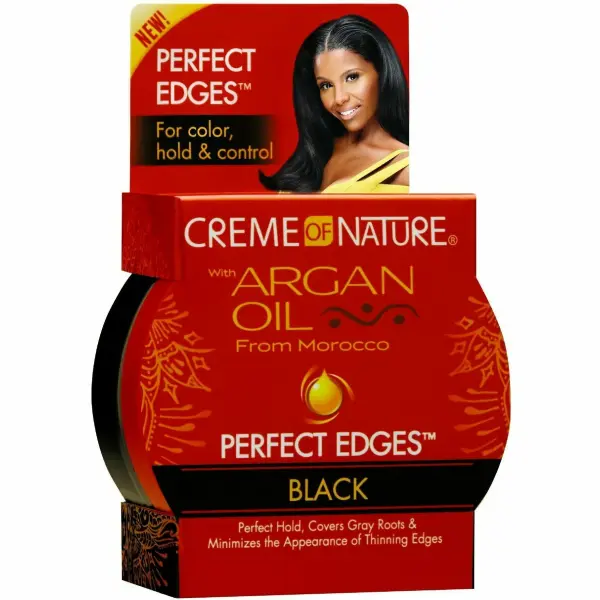 Crème of Nature Perfect Edges Black – Gel Fixant & Lissant pour les Contours