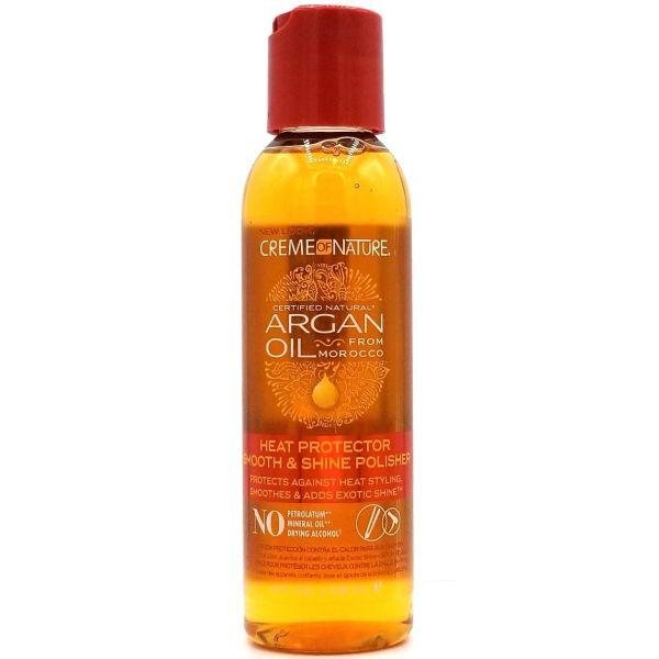 Crème of Nature Heat Protector Smooth & Shine Polisher – Soin Thermoprotecteur & Brillance