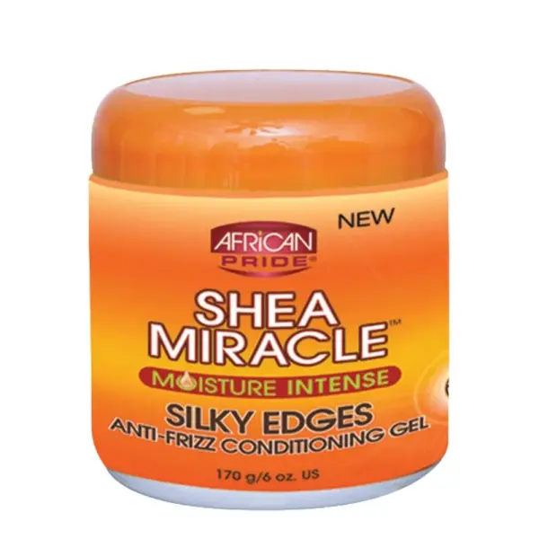 African Pride Shea Miracle Silky Edges – Gel Lissant & Fixant pour les Contours