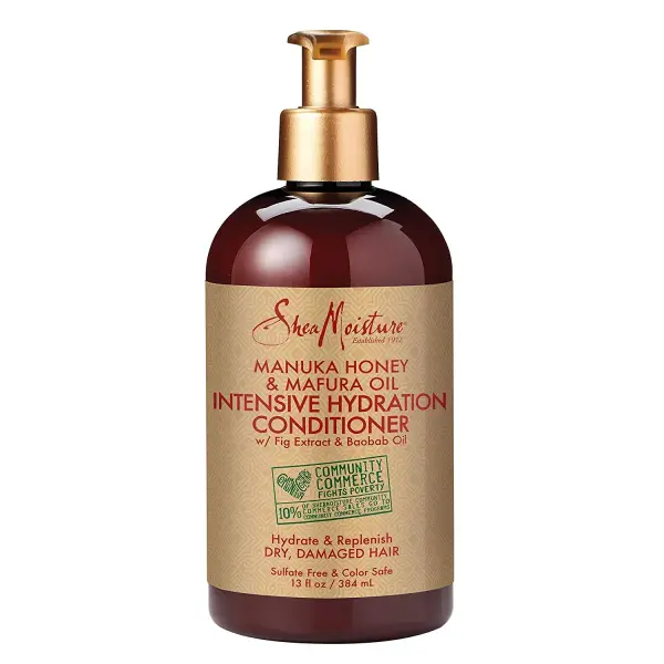 SheaMoisture Manuka Honey & Mafura Oil Intensive Hydration Conditioner – Après-Shampooing Hydratation Intense