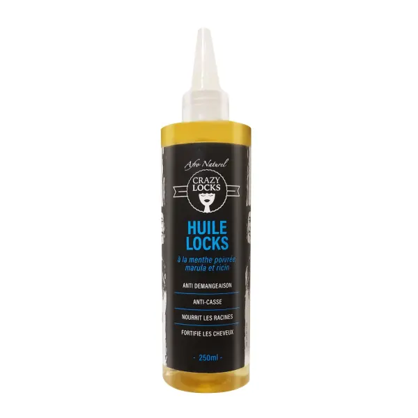 Afro Naturel Crazy Locks Huile Locks – Huile Nourrissante pour Locks