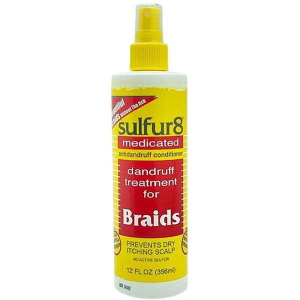 Sulfur8 Après-Shampoing Antipelliculaire pour Tresses – Anti-Dandruff Conditioner for Braids