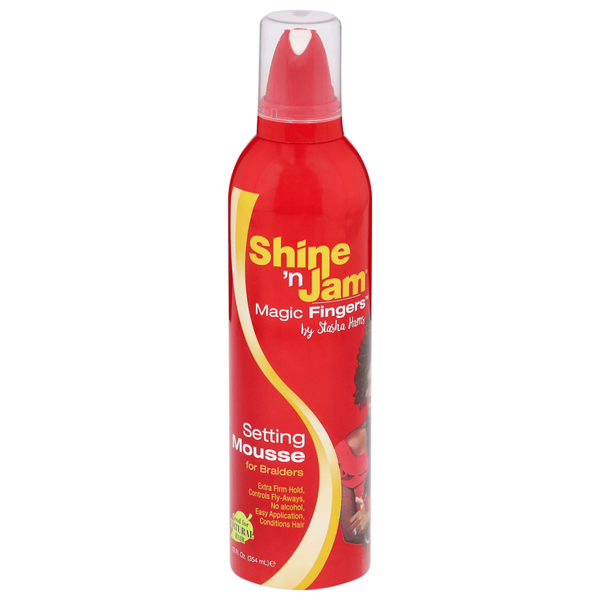 Shine N’ Jam Setting Mousse – Mousse Coiffante Fixation & Définition