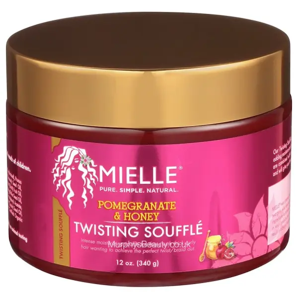 Mielle Pomegranate & Honey Twisting Soufflé – Crème Hydratante & Définissante pour Twists