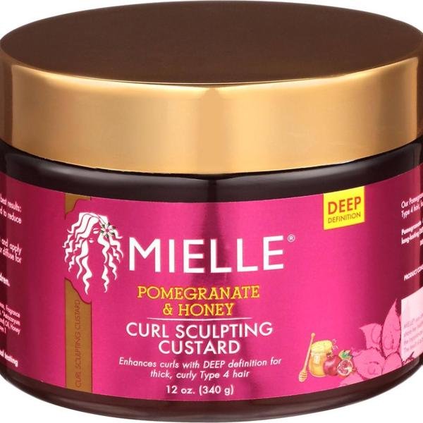 Mielle Pomegranate & Honey Coil Sculpting Custard – Crème Définissante pour Boucles & Coils
