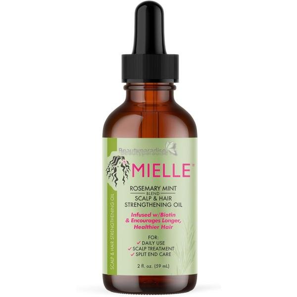 Mielle Rosemary Mint Huile Fortifiante pour le Cuir Chevelu et les Cheveux – Scalp & Hair Strengthening Oil