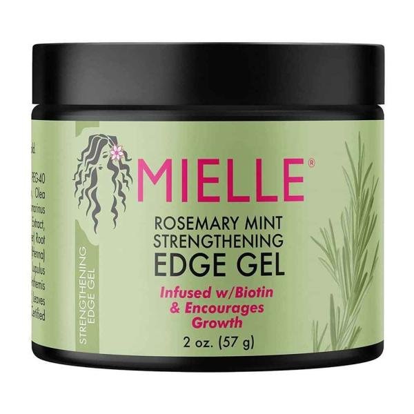 Mielle Rosemary Mint Scalp & Hair Strengthening Edge Gel – Gel Fortifiant pour les Contours