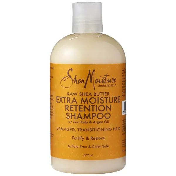 SheaMoisture Raw Shea Butter Extra Moisture Retention Shampoo – Shampooing Hydratant au Beurre de Karité