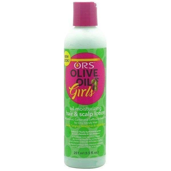 ORS Olive Oil Girls Oil Moisturizing Hair & Scalp Lotion – Lotion Hydratante pour Cheveux & Cuir Chevelu