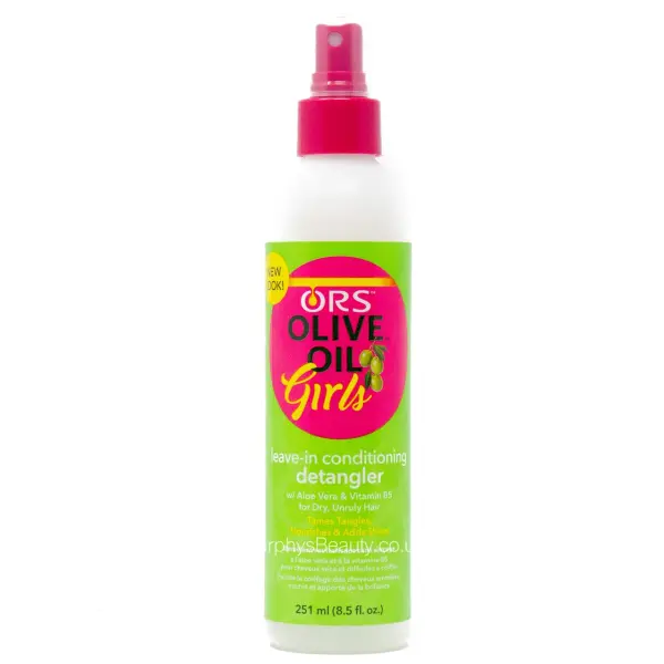 ORS Olive Oil Girls Leave-In Conditioner Detangler – Soin Sans Rinçage Démêlant pour Enfants