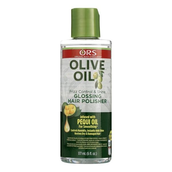 ORS Olive Oil Frizz Control & Shine Glossing Hair Polisher – Soin Gloss Anti-Frisottis & Brillance