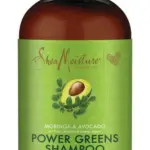 SheaMoisture Moringa & Avocado Power Greens Shampoo – Shampooing Hydratant & Nourrissant