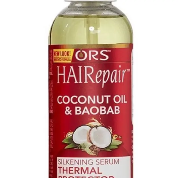 ORS Olive Oil Hair Repair Coconut & Baobab Thermal Protector – Protecteur Thermique Coco & Baobab
