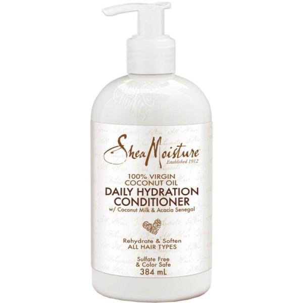 SheaMoisture 100% Virgin Coconut Oil Daily Hydration Conditioner – Après-Shampooing Hydratant Quotidien