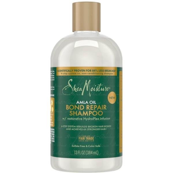 SheaMoisture Amla Oil Bond Repair Shampoo – Shampooing Réparateur & Fortifiant
