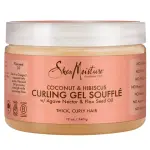 SheaMoisture Coconut & Hibiscus Curling Gel Soufflé – Gel-Crème Définissant pour Boucles