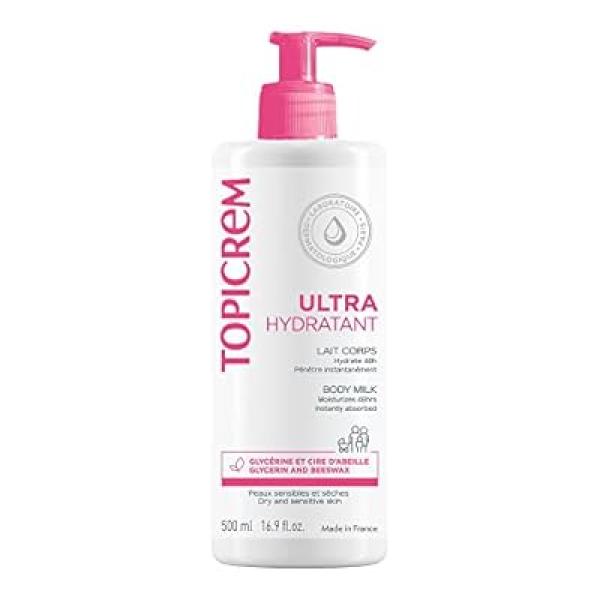 Topicrem Lait Corps Ultra Hydratant 500 ml
