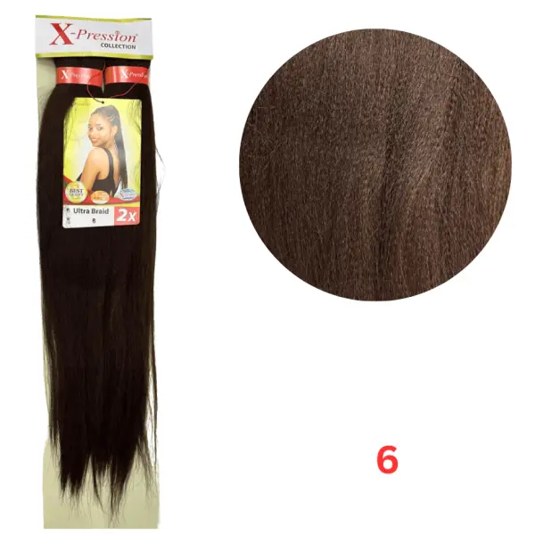 X-PRESSION PRE-PEIGNE Ultra braid 6 (1X2)