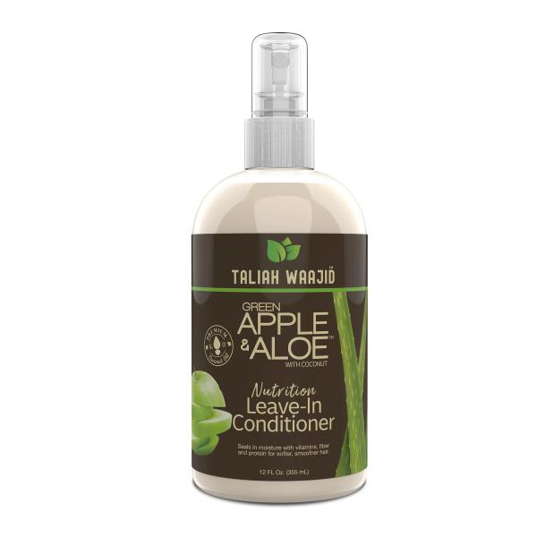Taliah Waajid Green Apple & Aloe Leave-In Conditioner – Soin hydratant pour cheveux naturels
