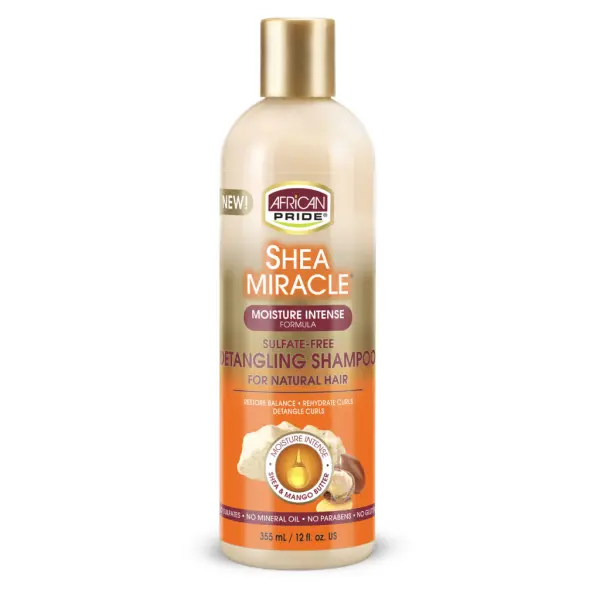 African Pride Shea Miracle Shampoing Démêlant – 355 ml