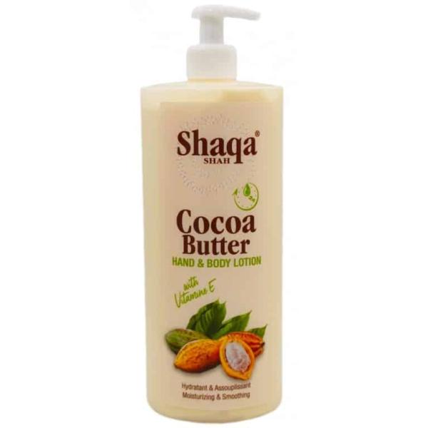 Shaqa Shah Cocoa butter - lait corps & main 1000 ml