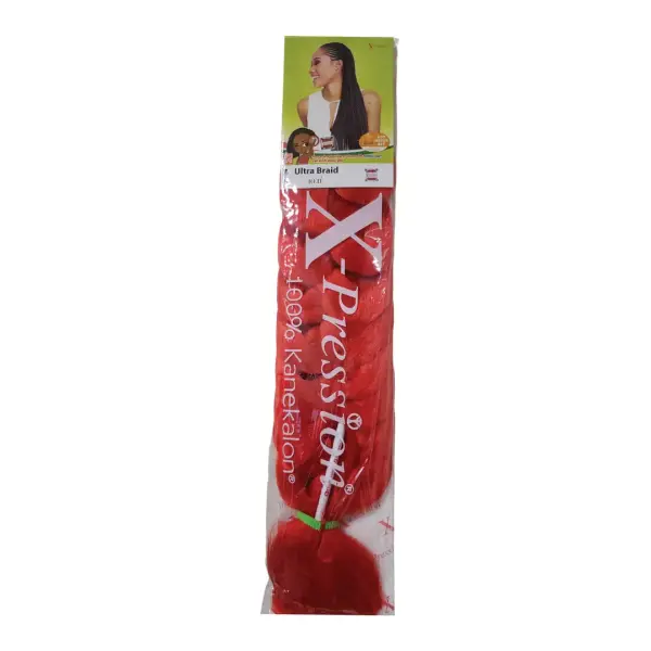 X-PRESSION Mèches Ultra Braid RED