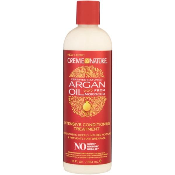 Crème of Nature Argan Oil Intensive Conditioning Treatment – Soin Intensif Hydratant & Nourrissant à l’Huile d’Argan